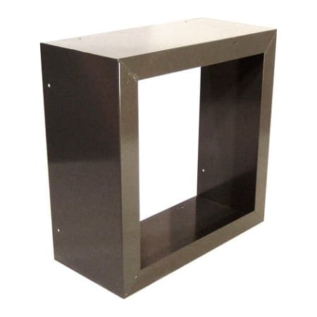 Americraft Mfg Fan and Shutter Mounting Box for 12 Exhaust Fans HDBX-12